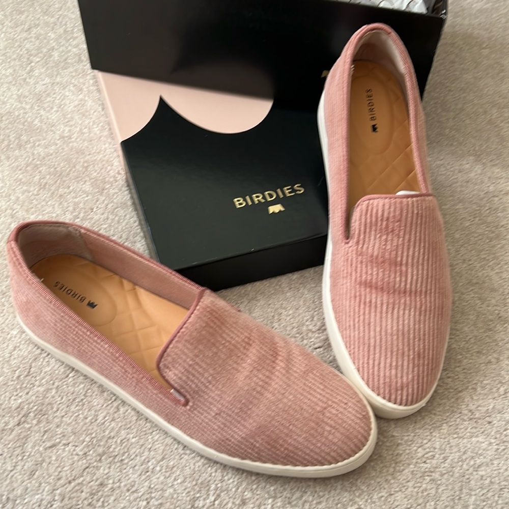Birdies “The Swift” corduroy slip on shoes - new (sz 8.5)